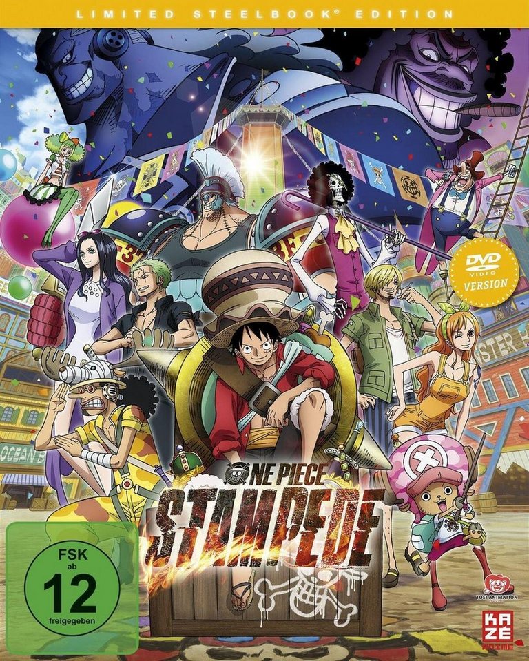 Crunchyroll DVD One Piece - 13. Film: Stampede (Steelbook) Crunchyroll DVD One Piece - 13. Film: Stampede (Steelbook) von Crunchyroll