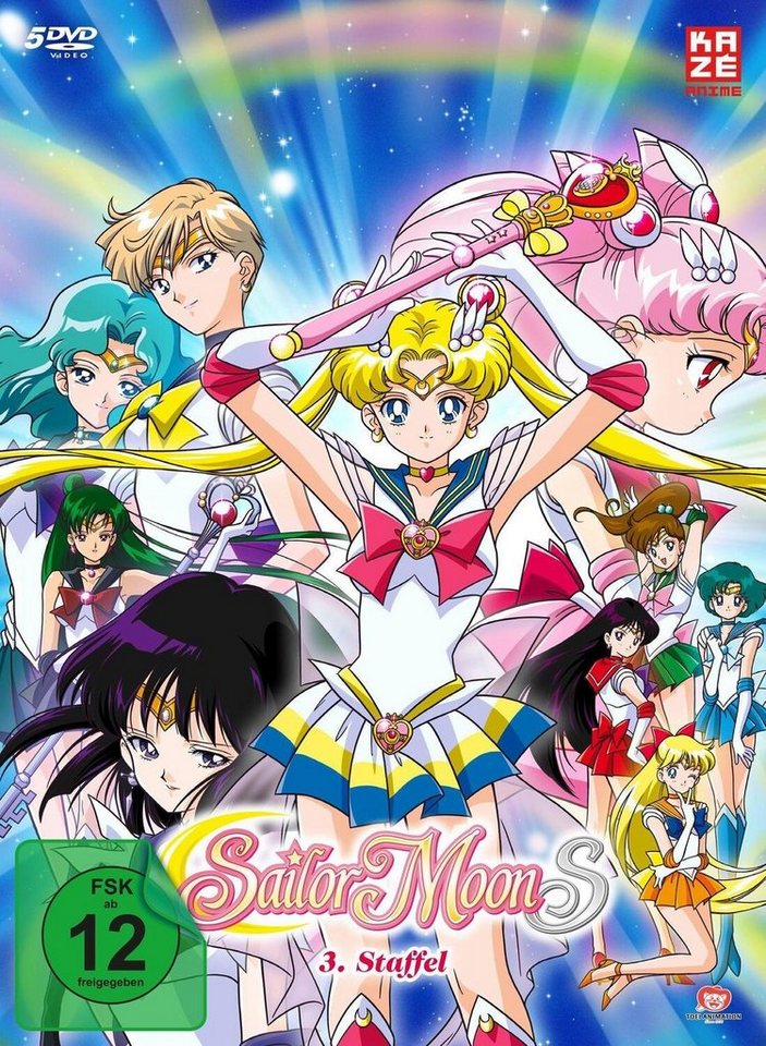 Crunchyroll DVD Sailor Moon - Staffel 3 - DVD Box (Episoden 90-127) (5 DVDs) von Crunchyroll