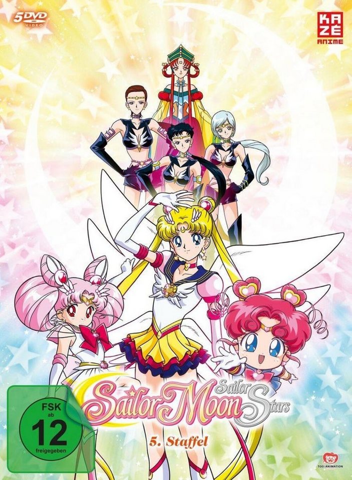 Crunchyroll DVD Sailor Moon - Staffel 5 - DVD-Box (Episoden 167-200) von Crunchyroll