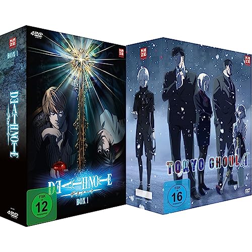 Death Note - Box 1 - [DVD] & Tokyo Ghoul: Root A - Staffel 2 - Gesamtausgabe - [DVD] von Crunchyroll