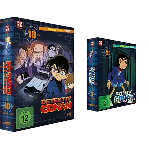 Detektiv Conan - TV-Serie - Vol.10 - [DVD] & Detektiv Conan - TV-Serie - Vol.3 - [DVD] von Crunchyroll