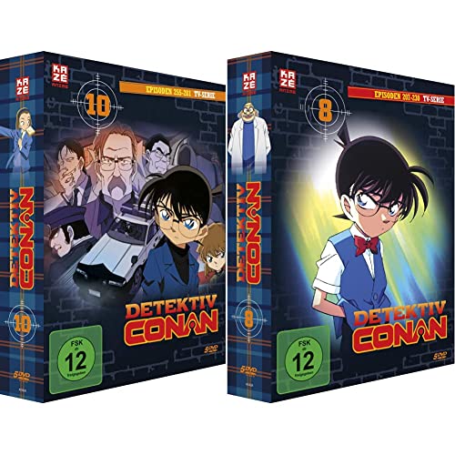 Detektiv Conan - TV-Serie - Vol.10 - [DVD] & Detektiv Conan - TV-Serie - Vol.8 - [DVD] von Crunchyroll