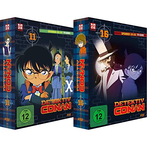 Detektiv Conan - TV-Serie - Vol.11 - [DVD] & Detektiv Conan - TV-Serie - Vol.16 - [DVD] von Crunchyroll
