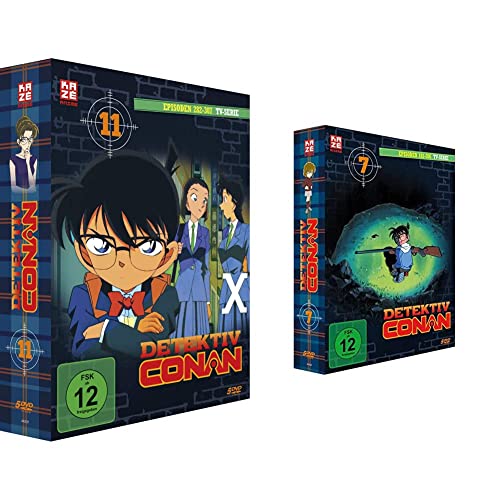 Detektiv Conan - TV-Serie - Vol.11 - [DVD] & Detektiv Conan - TV-Serie - Vol.7 - [DVD] von Crunchyroll