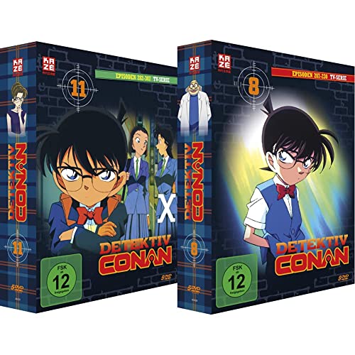 Detektiv Conan - TV-Serie - Vol.11 - [DVD] & Detektiv Conan - TV-Serie - Vol.8 - [DVD] von Crunchyroll