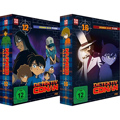 Detektiv Conan - TV-Serie - Vol.12 - [DVD] & Detektiv Conan - TV-Serie - Vol.16 - [DVD] von Crunchyroll