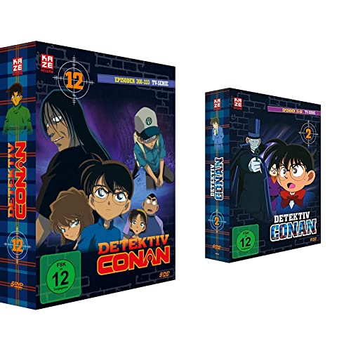 Detektiv Conan - TV-Serie - Vol.12 - [DVD] & Detektiv Conan - TV-Serie - Vol.2 - [DVD] von Crunchyroll