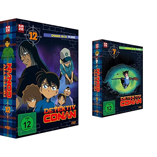 Detektiv Conan - TV-Serie - Vol.12 - [DVD] & Detektiv Conan - TV-Serie - Vol.7 - [DVD] von Crunchyroll