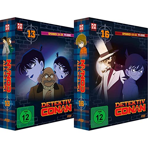 Detektiv Conan - TV-Serie - Vol.13 - [DVD] & Detektiv Conan - TV-Serie - Vol.16 - [DVD] von Crunchyroll