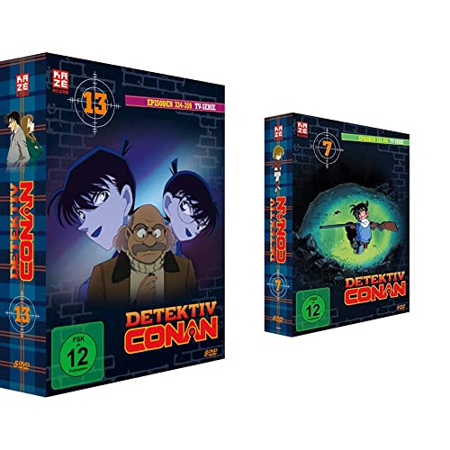 Detektiv Conan - TV-Serie - Vol.13 - [DVD] & Detektiv Conan - TV-Serie - Vol.7 - [DVD] von Crunchyroll