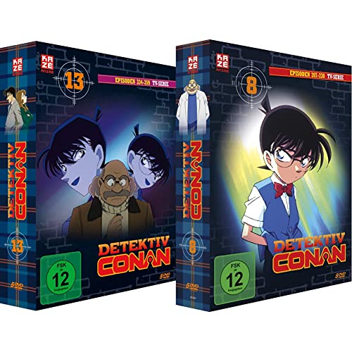 Detektiv Conan - TV-Serie - Vol.13 - [DVD] & Detektiv Conan - TV-Serie - Vol.8 - [DVD] von Crunchyroll