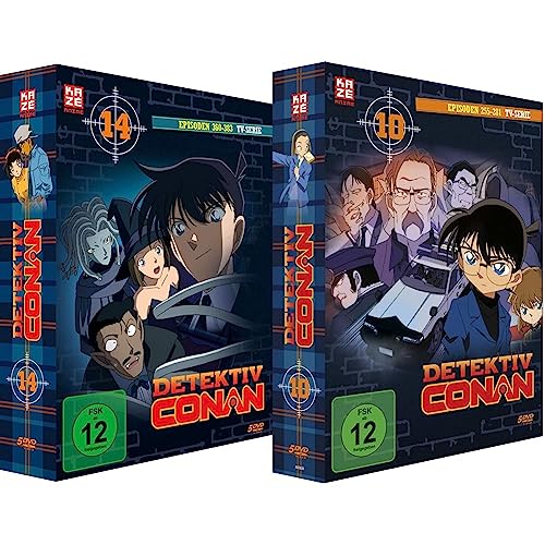 Detektiv Conan - TV-Serie - Vol.14 - [DVD] & Detektiv Conan - TV-Serie - Vol.10 - [DVD] von Crunchyroll