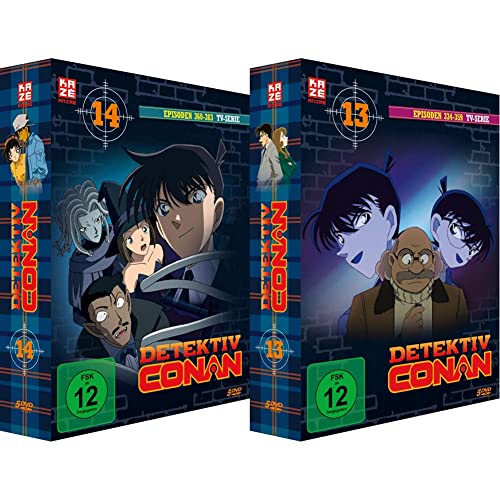 Detektiv Conan - TV-Serie - Vol.14 - [DVD] & Detektiv Conan - TV-Serie - Vol.13 - [DVD] von Crunchyroll