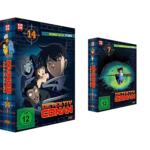 Detektiv Conan - TV-Serie - Vol.14 - [DVD] & Detektiv Conan - TV-Serie - Vol.7 - [DVD] von Crunchyroll