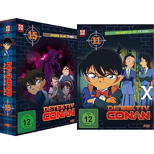 Detektiv Conan - TV-Serie - Vol.15 - [DVD] & Detektiv Conan - TV-Serie - Vol.11 - [DVD] von Crunchyroll