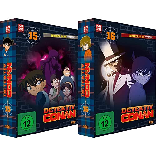 Detektiv Conan - TV-Serie - Vol.15 - [DVD] & Detektiv Conan - TV-Serie - Vol.16 - [DVD] von Crunchyroll