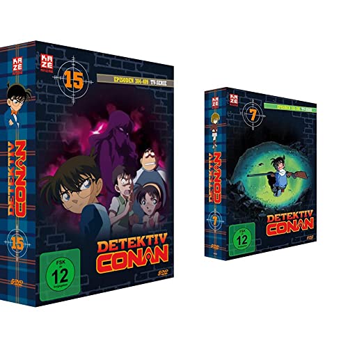 Detektiv Conan - TV-Serie - Vol.15 - [DVD] & Detektiv Conan - TV-Serie - Vol.7 - [DVD] von Crunchyroll