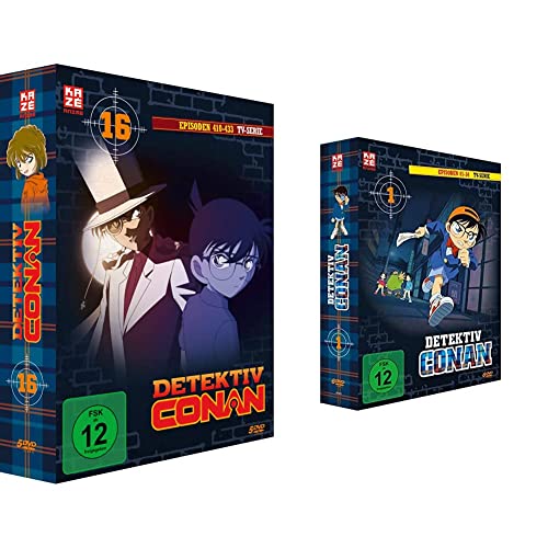 Detektiv Conan - TV-Serie - Vol.16 - [DVD] & Detektiv Conan - TV-Serie - Vol.1 - [DVD] von Crunchyroll