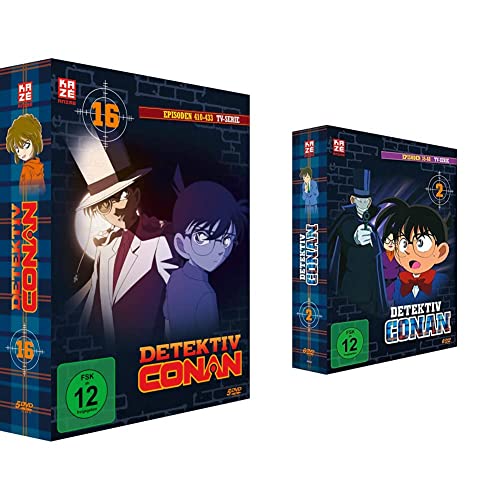 Detektiv Conan - TV-Serie - Vol.16 - [DVD] & Detektiv Conan - TV-Serie - Vol.2 - [DVD] von Crunchyroll