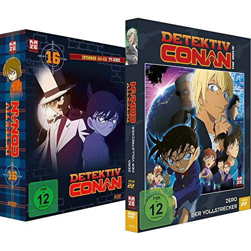 Detektiv Conan - TV-Serie - Vol.16 - [DVD] & Detektiv Conan: Zero der Vollstrecker - 22.Film - [DVD] - Limited Edition von Crunchyroll