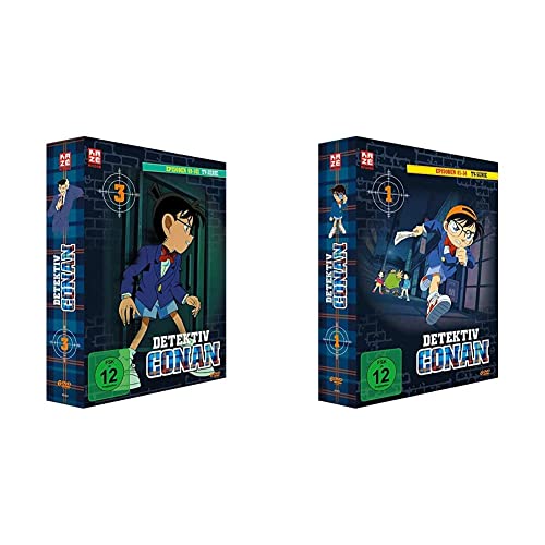 Detektiv Conan - TV-Serie - Vol.3 - [DVD] & Detektiv Conan - TV-Serie - Vol.1 - [DVD] von Crunchyroll
