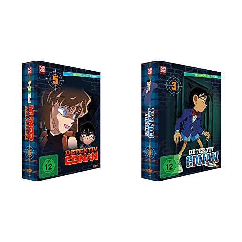 Detektiv Conan - TV-Serie - Vol.5 - [DVD] & Detektiv Conan - TV-Serie - Vol.3 - [DVD] von Crunchyroll