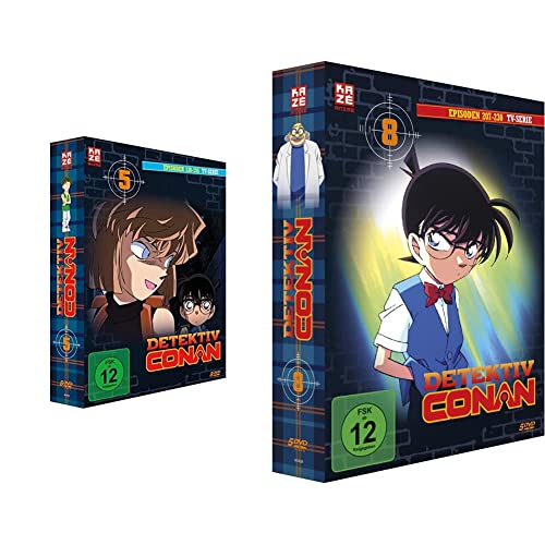 Detektiv Conan - TV-Serie - Vol.5 - [DVD] & Detektiv Conan - TV-Serie - Vol.8 - [DVD] von Crunchyroll