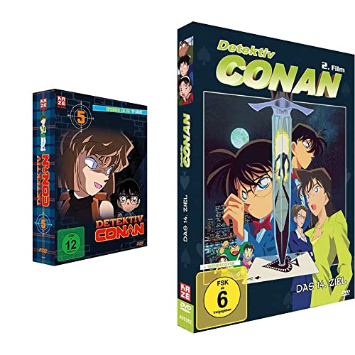 Detektiv Conan - TV-Serie - Vol.5 - [DVD] & Detektiv Conan: Das 14. Ziel - 2.Film - [DVD] von Crunchyroll
