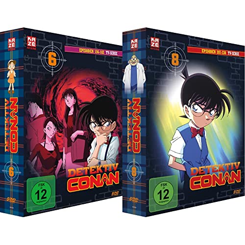 Detektiv Conan - TV-Serie - Vol.6 - [DVD] & Detektiv Conan - TV-Serie - Vol.8 - [DVD] von Crunchyroll
