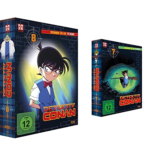 Detektiv Conan - TV-Serie - Vol.8 - [DVD] & Detektiv Conan - TV-Serie - Vol.7 - [DVD] von Crunchyroll