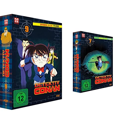 Detektiv Conan - TV-Serie - Vol.9 - [DVD] & Detektiv Conan - TV-Serie - Vol.7 - [DVD] von Crunchyroll