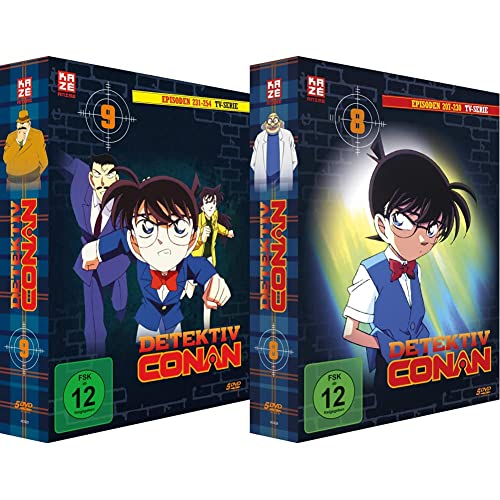 Detektiv Conan - TV-Serie - Vol.9 - [DVD] & Detektiv Conan - TV-Serie - Vol.8 - [DVD] von Crunchyroll