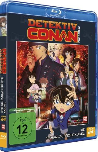 Detektiv Conan: Die scharlachrote Kugel - 24. Film - [Blu-ray] von Crunchyroll