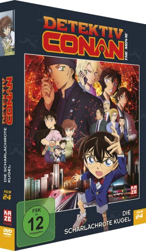 Detektiv Conan: Die scharlachrote Kugel - 24. Film - [DVD] Limited Edition von Crunchyroll