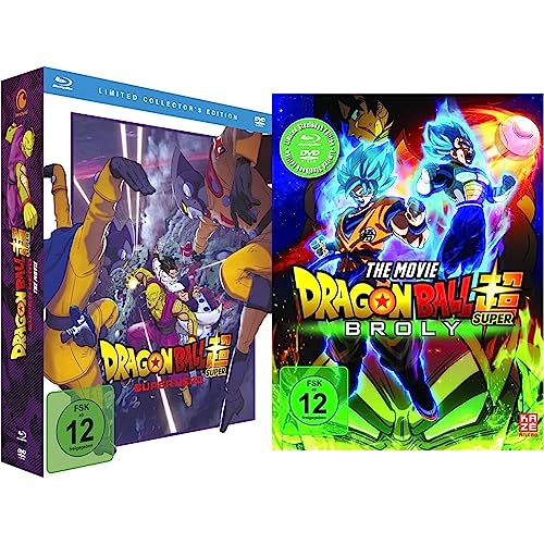 Dragon Ball Super: Super Hero - The Movie - [Blu-ray & DVD] Collector's Edition & Dragonball Super: Broly - [Blu-ray + DVD] Steelbook von Crunchyroll
