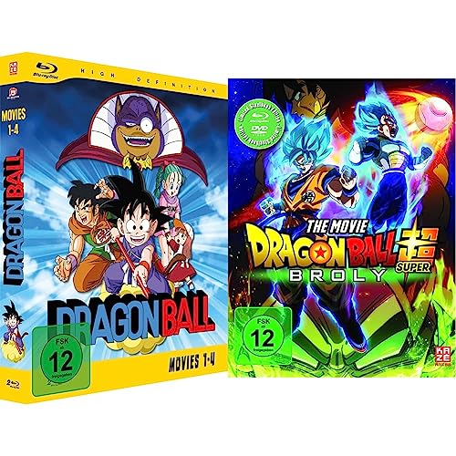Dragonball - Movies - Gesamtausgabe - [Blu-ray] & Dragonball Super: Broly - [Blu-ray + DVD] Steelbook von Crunchyroll