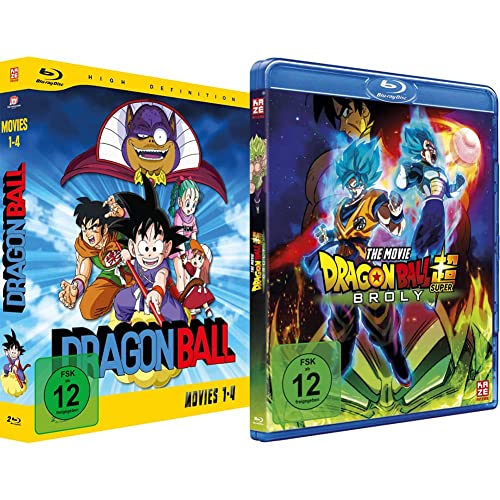 Dragonball - Movies - Gesamtausgabe - [Blu-ray] & Dragonball Super: Broly - [Blu-ray] von Crunchyroll