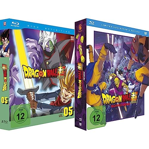 Dragonball Super - TV-Serie - Vol. 5 - [Blu-ray] & Dragon Ball Super: Super Hero - The Movie - [Blu-ray & DVD] Collector's Edition von Crunchyroll