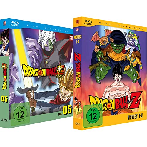Dragonball Super - TV-Serie - Vol. 5 - [Blu-ray] & Dragonball Z - The Movies - Vol.1 - [Blu-ray] von Crunchyroll