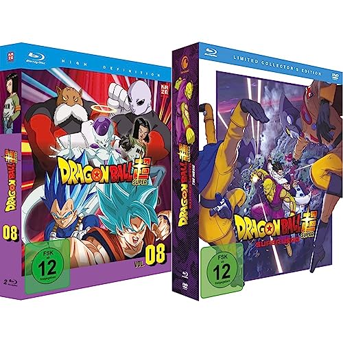 Dragonball Super - TV-Serie - Vol. 8 - [Blu-ray] & Dragon Ball Super: Super Hero - The Movie - [Blu-ray & DVD] Collector's Edition von Crunchyroll