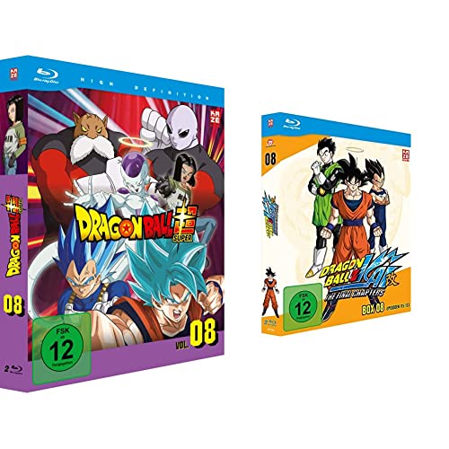 Dragonball Super - TV-Serie - Vol. 8 - [Blu-ray] & Dragonball Z Kai - TV-Serie - Vol.8 - [Blu-ray] von Crunchyroll