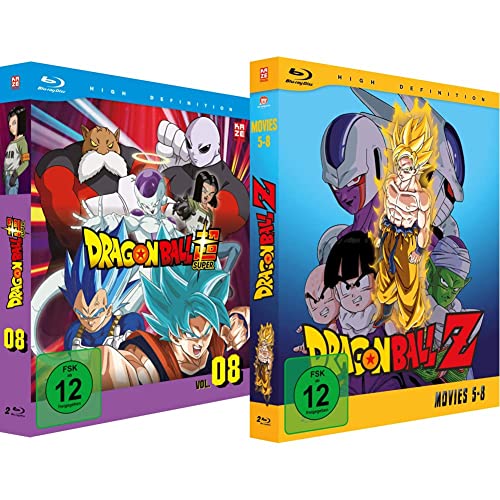 Dragonball Super - TV-Serie - Vol. 8 - [Blu-ray] & Dragonball Z - Movies - Vol.2 - [Blu-ray] von Crunchyroll