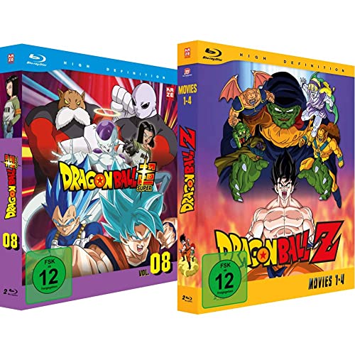 Dragonball Super - TV-Serie - Vol. 8 - [Blu-ray] & Dragonball Z - The Movies - Vol.1 - [Blu-ray] von Crunchyroll