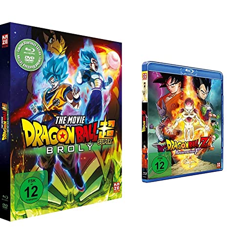 Dragonball Super: Broly - [Blu-ray + DVD] Steelbook & Dragonball Z: Resurrection 'F' - [Blu-ray] von Crunchyroll