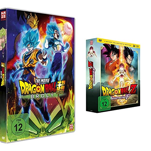 Dragonball Super: Broly - [DVD] & Dragonball Z: Resurrection 'F' - [3D-Blu-ray & DVD] Limited Edition von Crunchyroll
