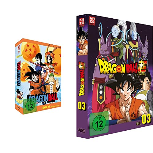 Dragonball - TV-Serie - Vol.6 - [DVD] & Dragonball Super - TV-Serie - Vol. 3 - [DVD] von Crunchyroll