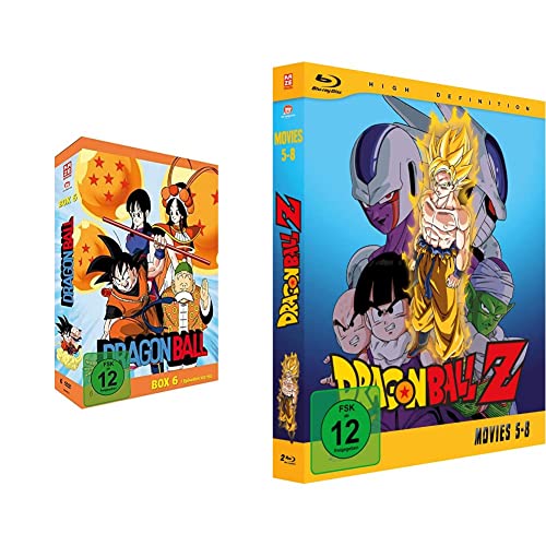 Dragonball - TV-Serie - Vol.6 - [DVD] & Dragonball Z - Movies - Vol.2 - [Blu-ray] von Crunchyroll