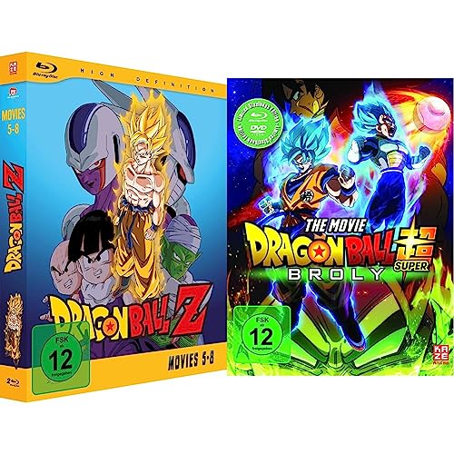 Dragonball Z - Movies - Vol.2 - [Blu-ray] & Dragonball Super: Broly - [Blu-ray + DVD] Steelbook von Crunchyroll