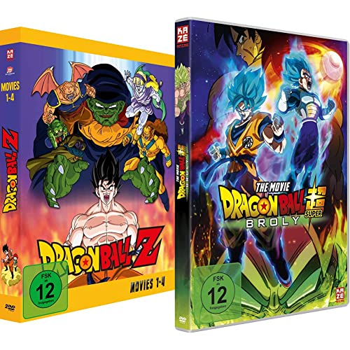 Dragonball Z - The Movies - Vol.1 - [DVD] & Dragonball Super: Broly - [DVD] von Crunchyroll