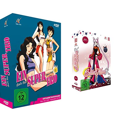 Ein Supertrio - Cat's Eye - Gesamtausgabe - Vol. 2 - [DVD] & Sailor Moon: R - Staffel 2 - Vol.2 - Box 4 - [DVD] von Crunchyroll